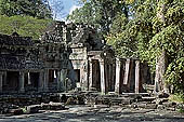 Preah Khan temple - east gopura of the third enclosure.